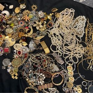 Surprise Grab Bag, vintage jewelry, sterling silver and designer makeup!